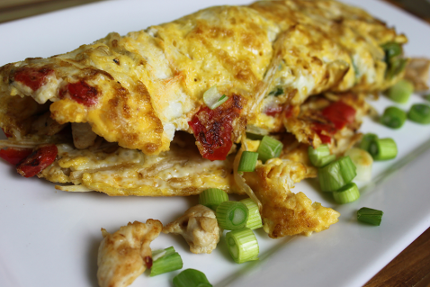Chicken and Bell Pepper Foo Yung - Poultry Recipes